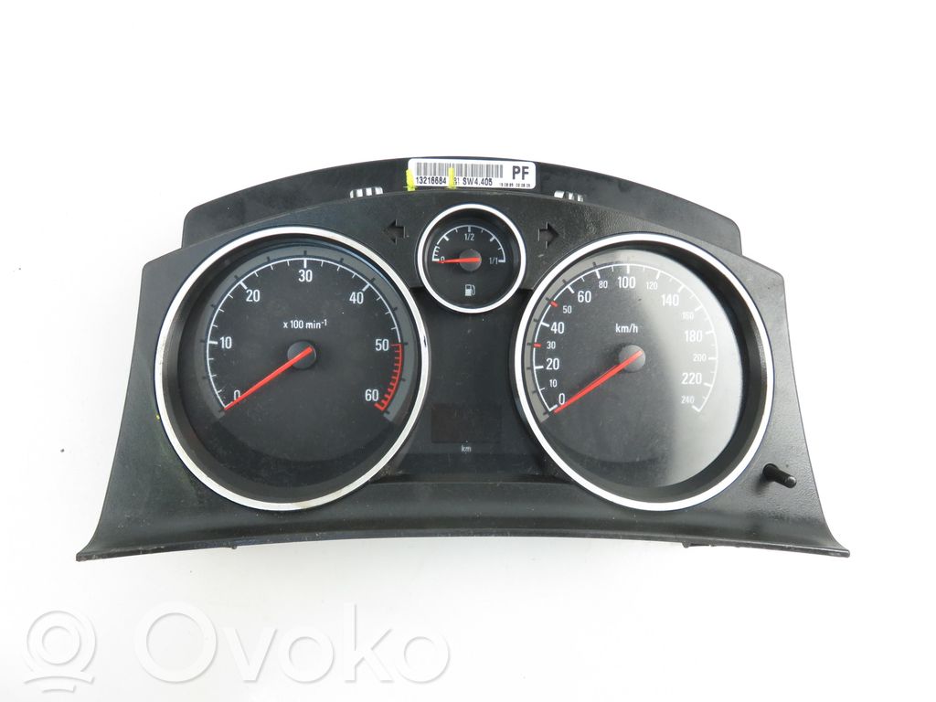 Opel Zafira B Compteur de vitesse tableau de bord 