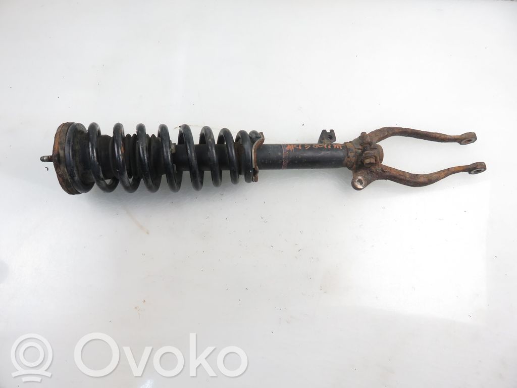Front shock absorber with coil spring