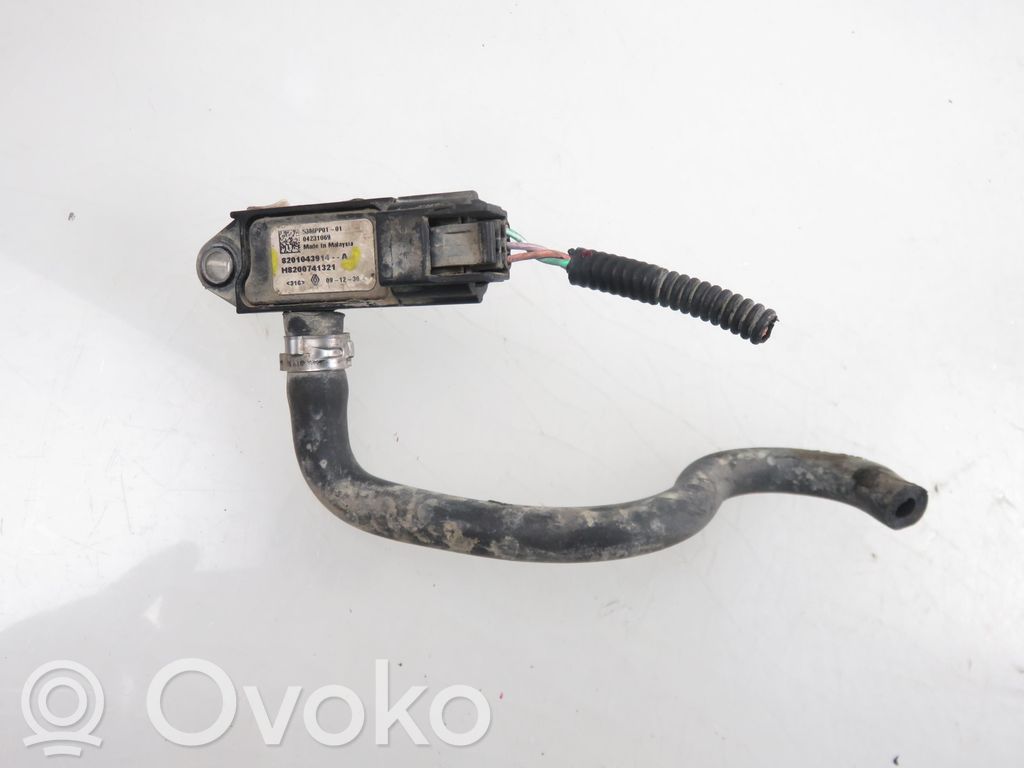 Renault Megane III Sensore di pressione dei gas di scarico 