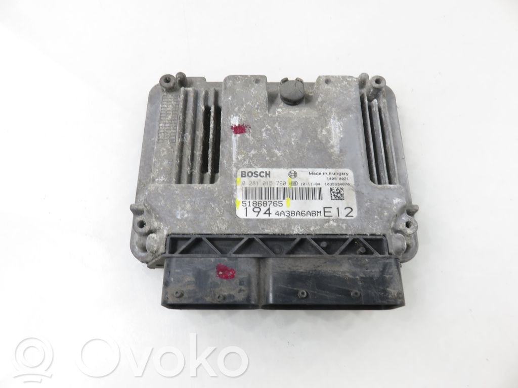 Fiat Croma Motorsteuergerät/-modul