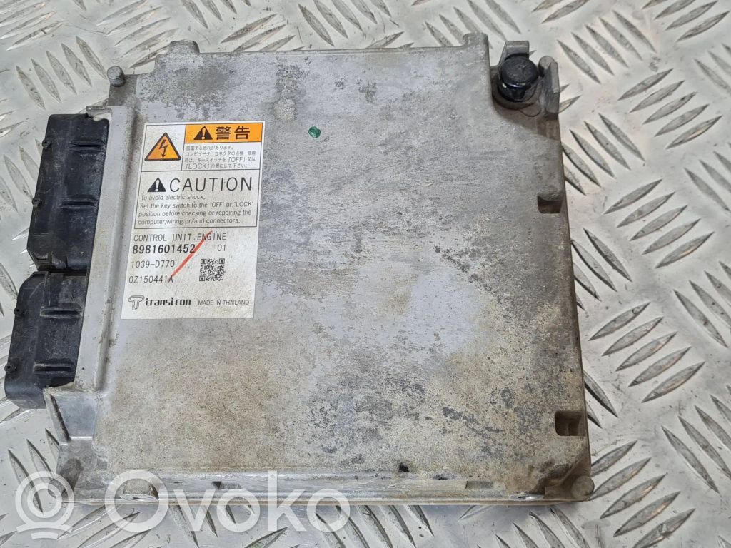 Isuzu D-Max Engine control unit/module 