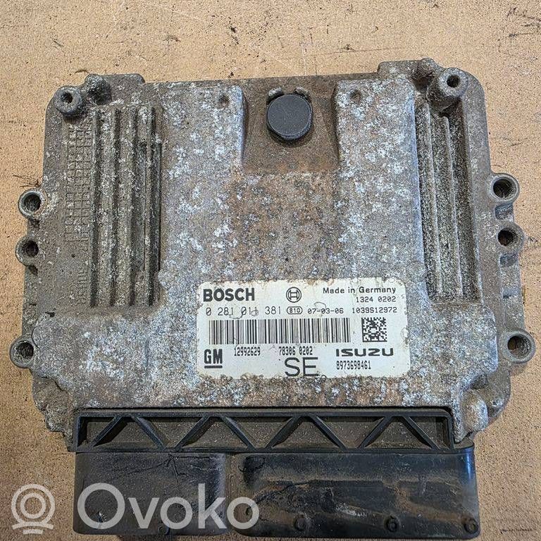 Opel Astra H Engine control unit/module 