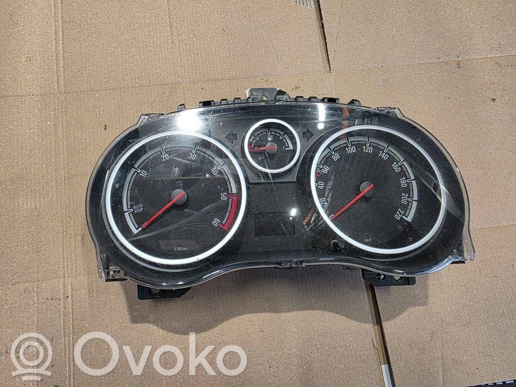 Opel Corsa D Tachimetro (quadro strumenti) 