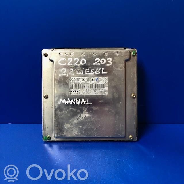 Mercedes-Benz C W203 Komputer / Sterownik ECU silnika 