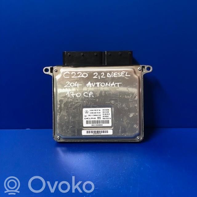 Mercedes-Benz C W204 Unitate control motor/modul ECU 