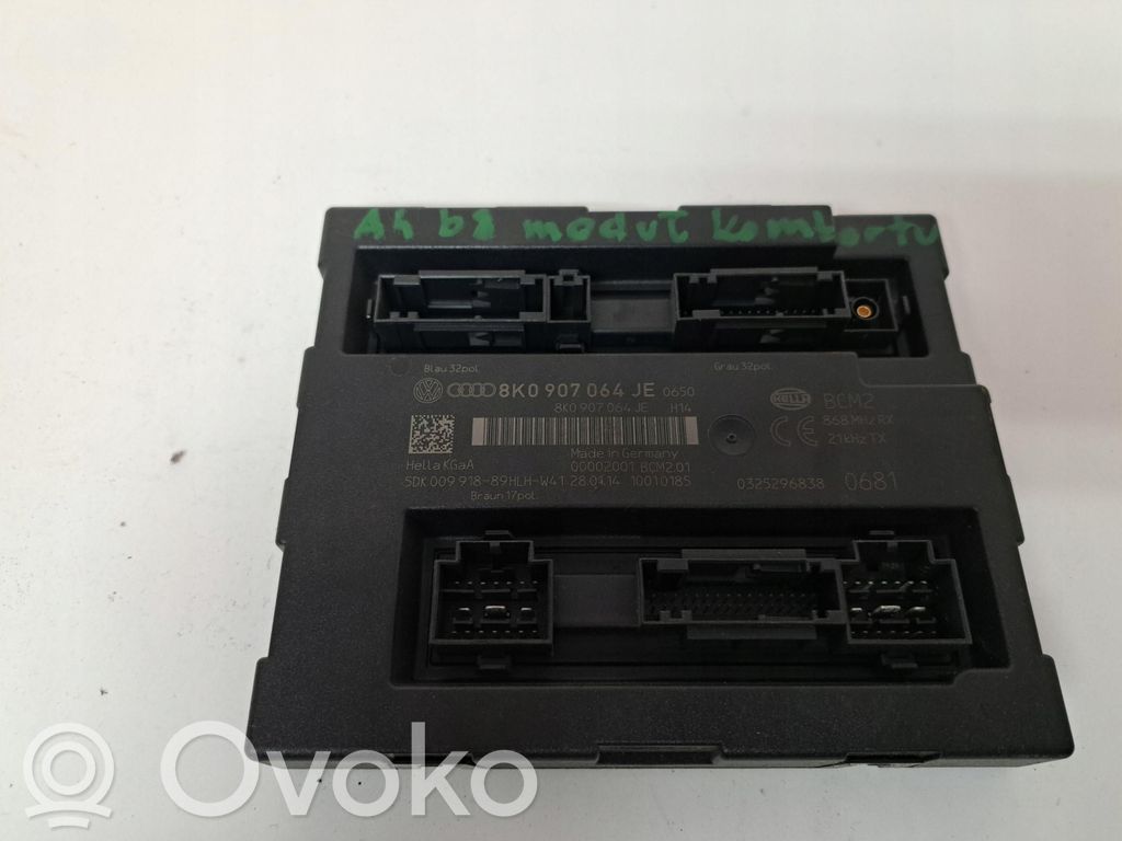 Audi A4 Allroad B8 Comfort/convenience module 