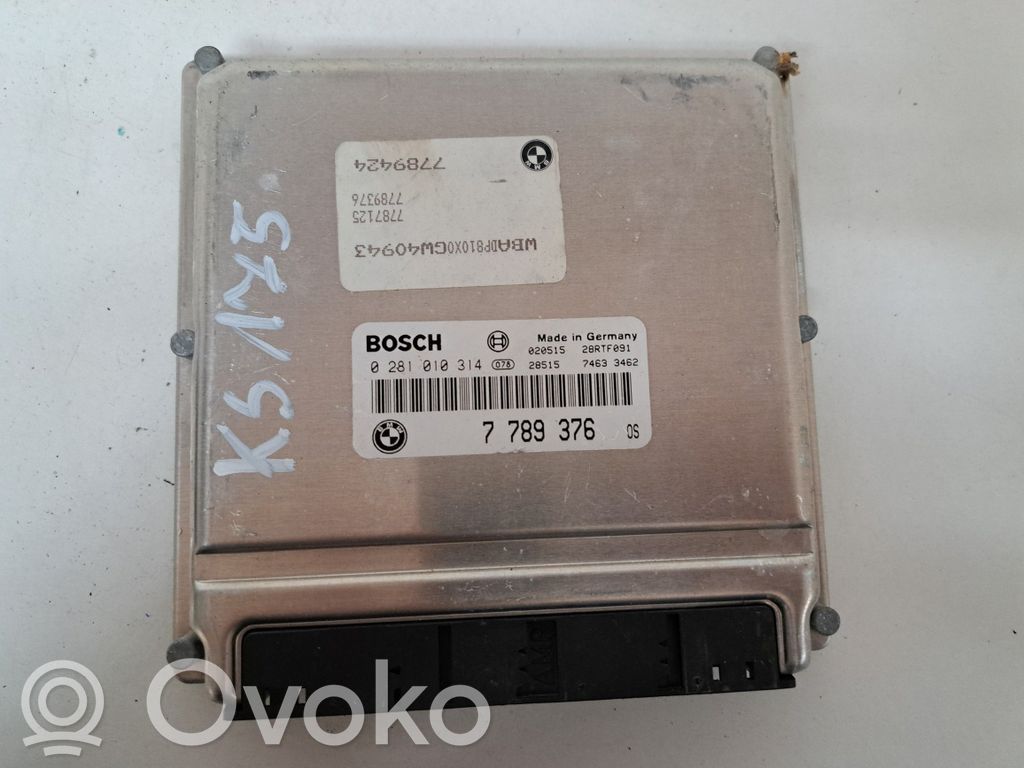Engine control unit/module ECU   7789376