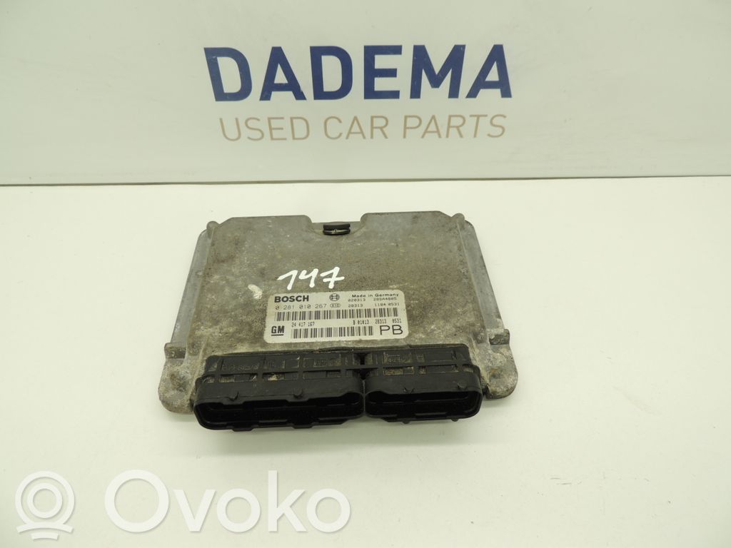 Engine control unit/module   0281010267,24417167,D147