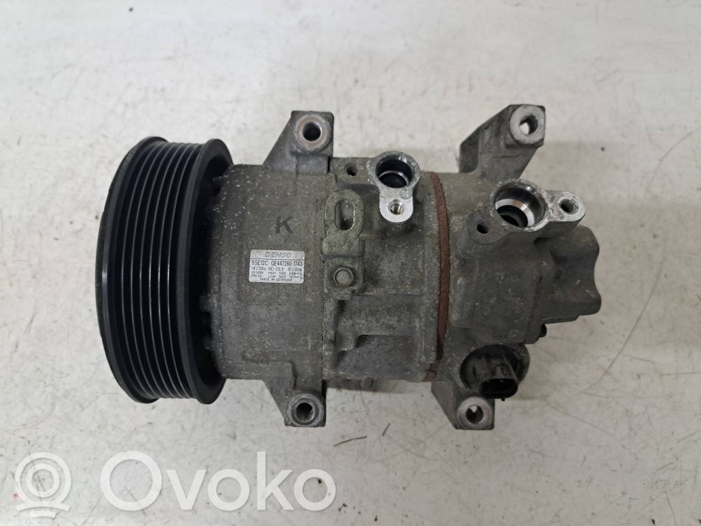 Toyota Avensis T250 Kompresor / Sprężarka klimatyzacji A/C 