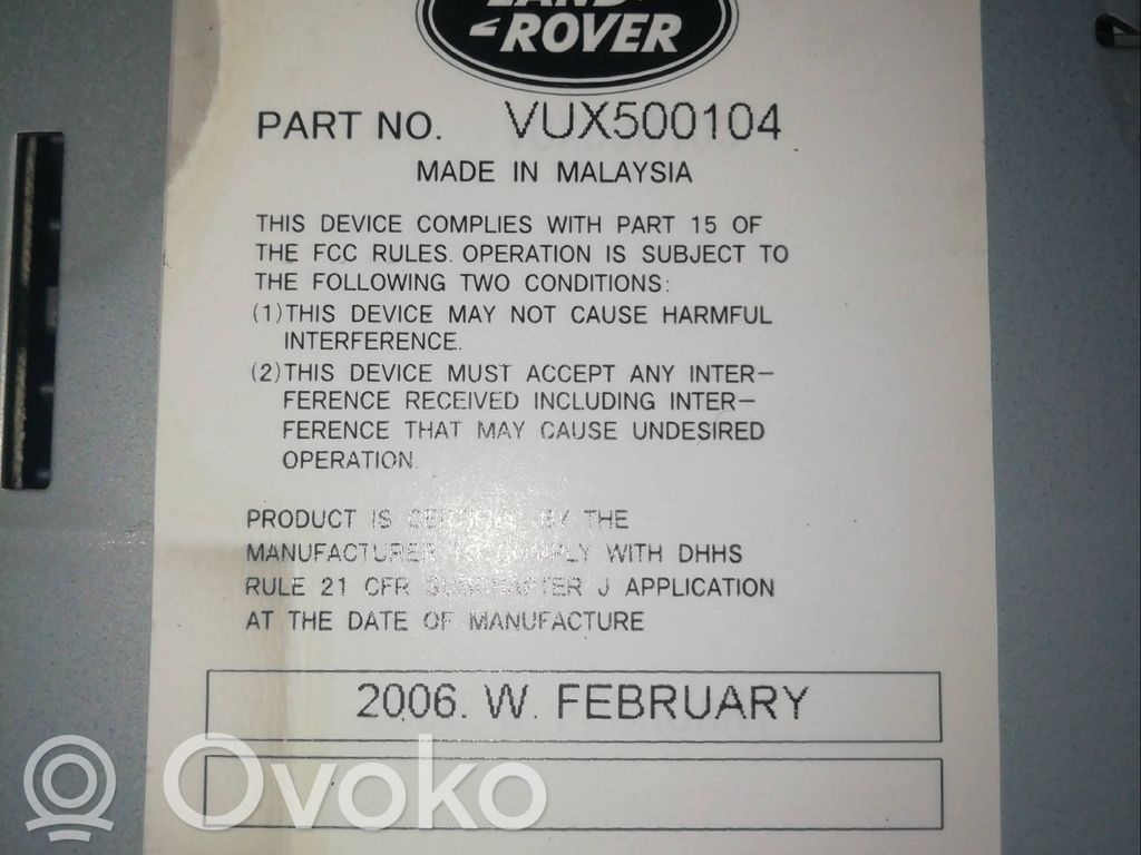 Land Rover Range Rover L322 Wzmacniacz anteny 