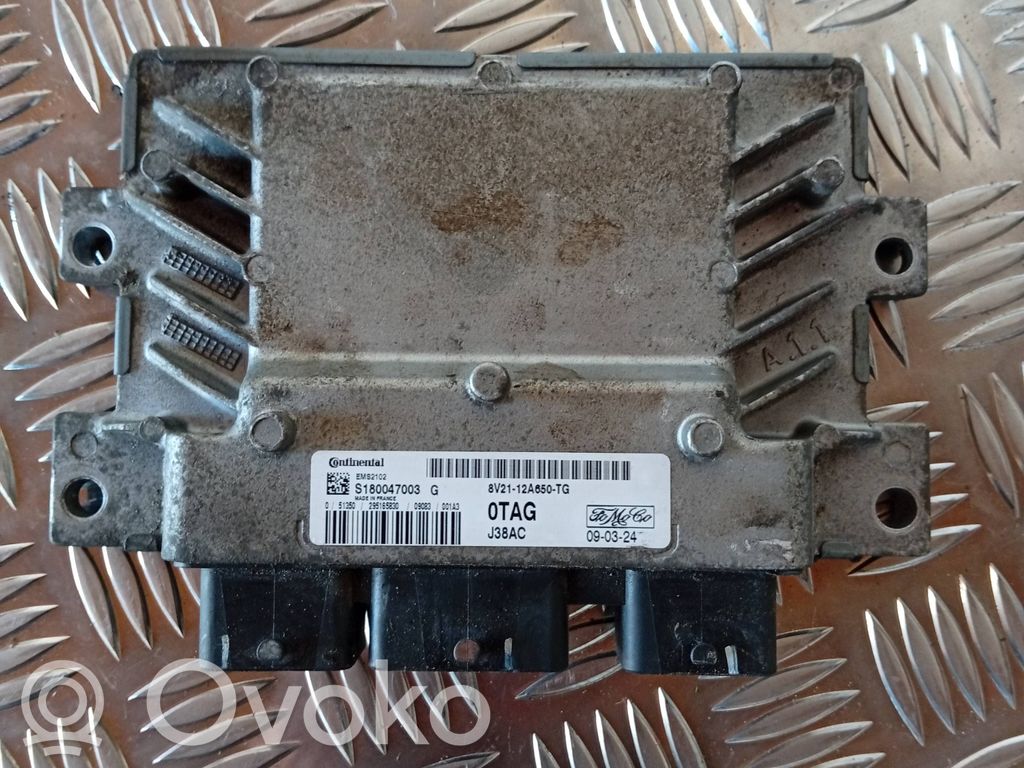 Ford Fiesta Engine control unit/module 