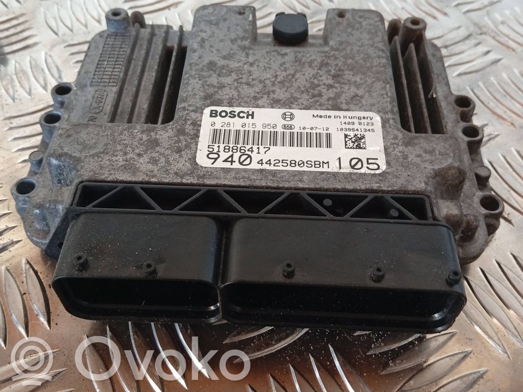 Alfa Romeo Giulietta Engine control unit/module 