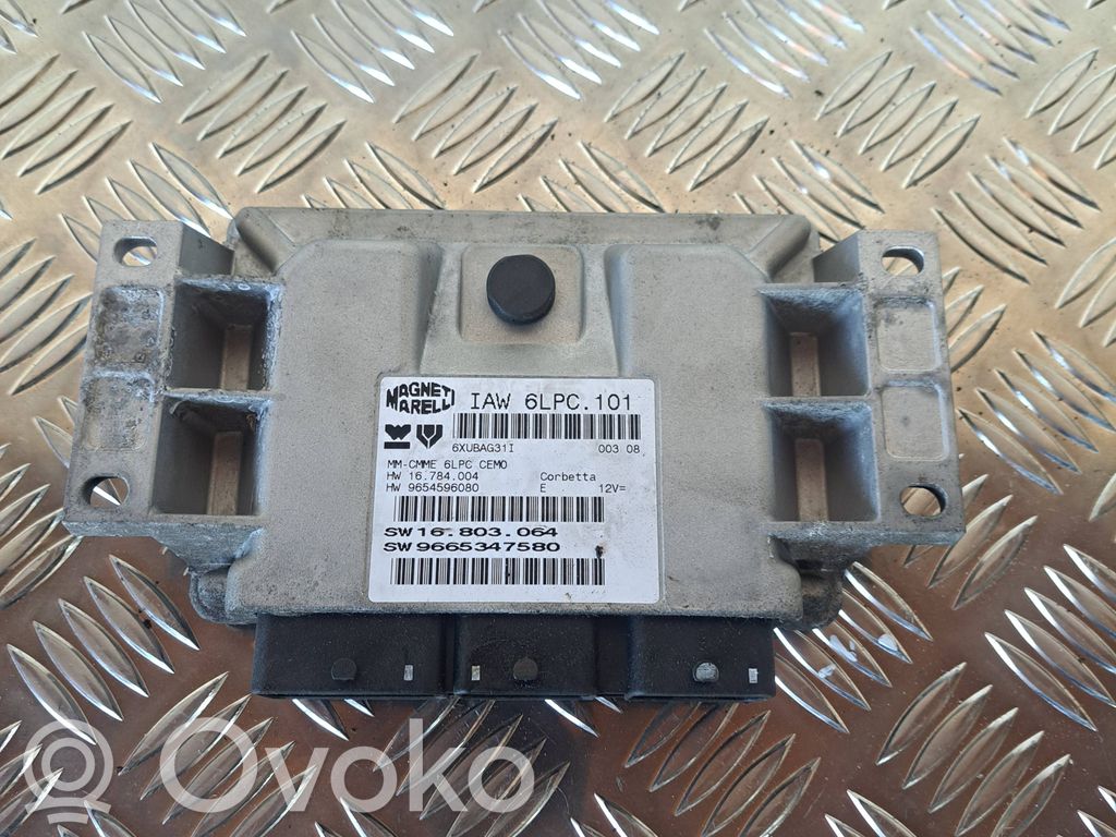 Citroen C4 I Engine control unit/module 