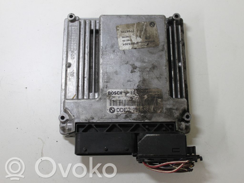 Motorsteuergerät ECU   DDE7794582,0281011122