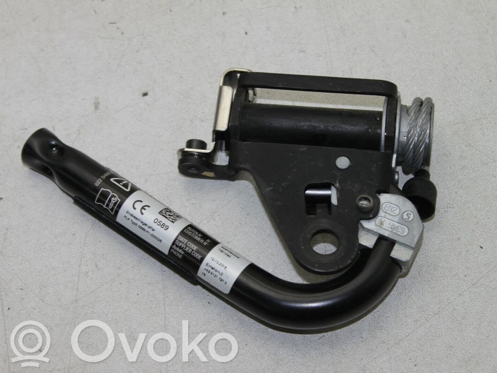 BMW 5 F10 F11 Pas bezpieczeństwa fotela przedniego 