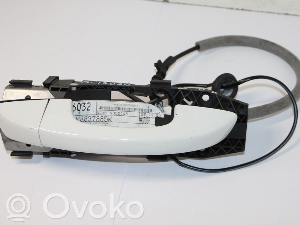 Volkswagen Scirocco Klamka zewnętrzna drzwi przednich 