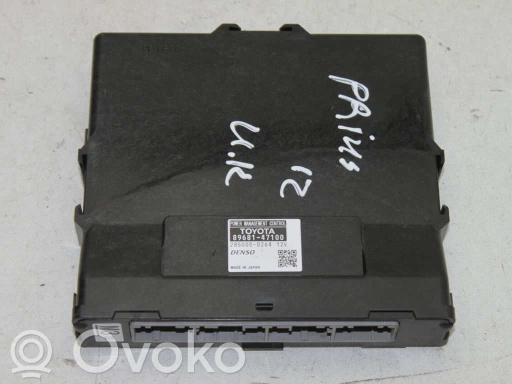 Toyota Prius (XW30) Other control units/modules 