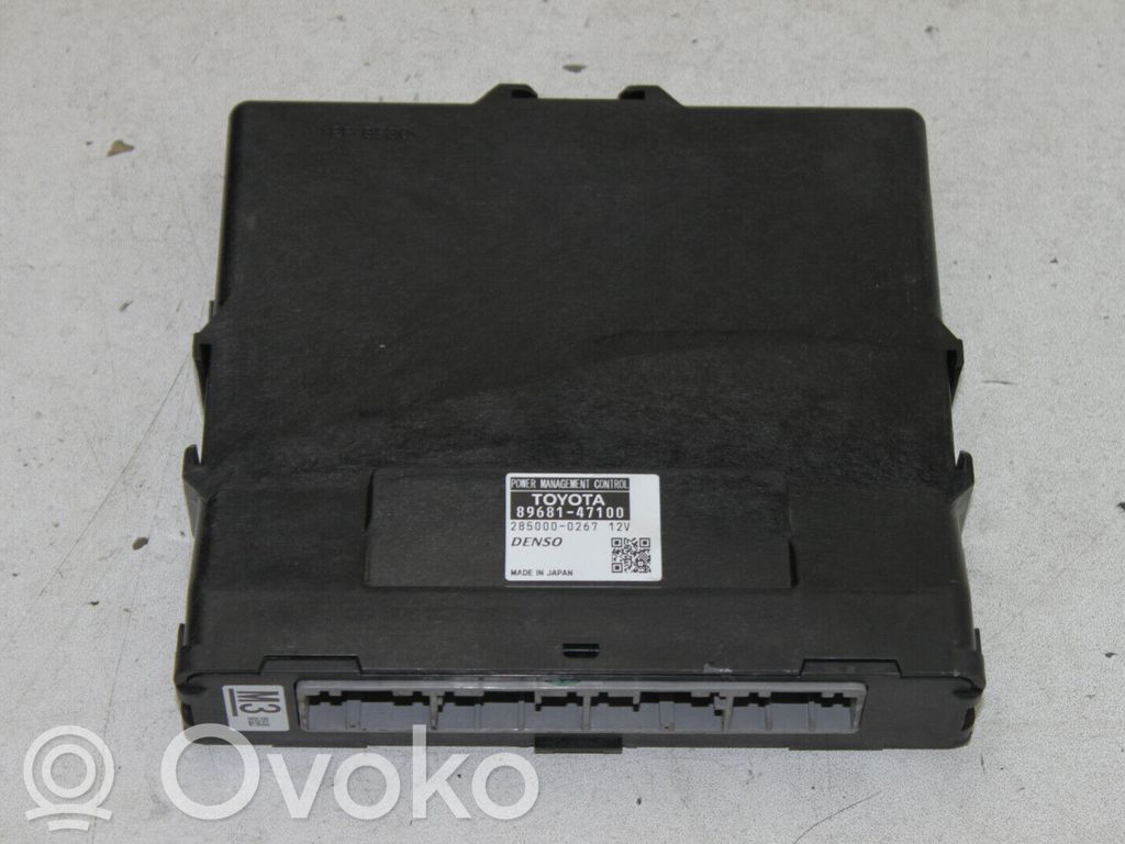 Toyota Prius (XW30) Other control units/modules 