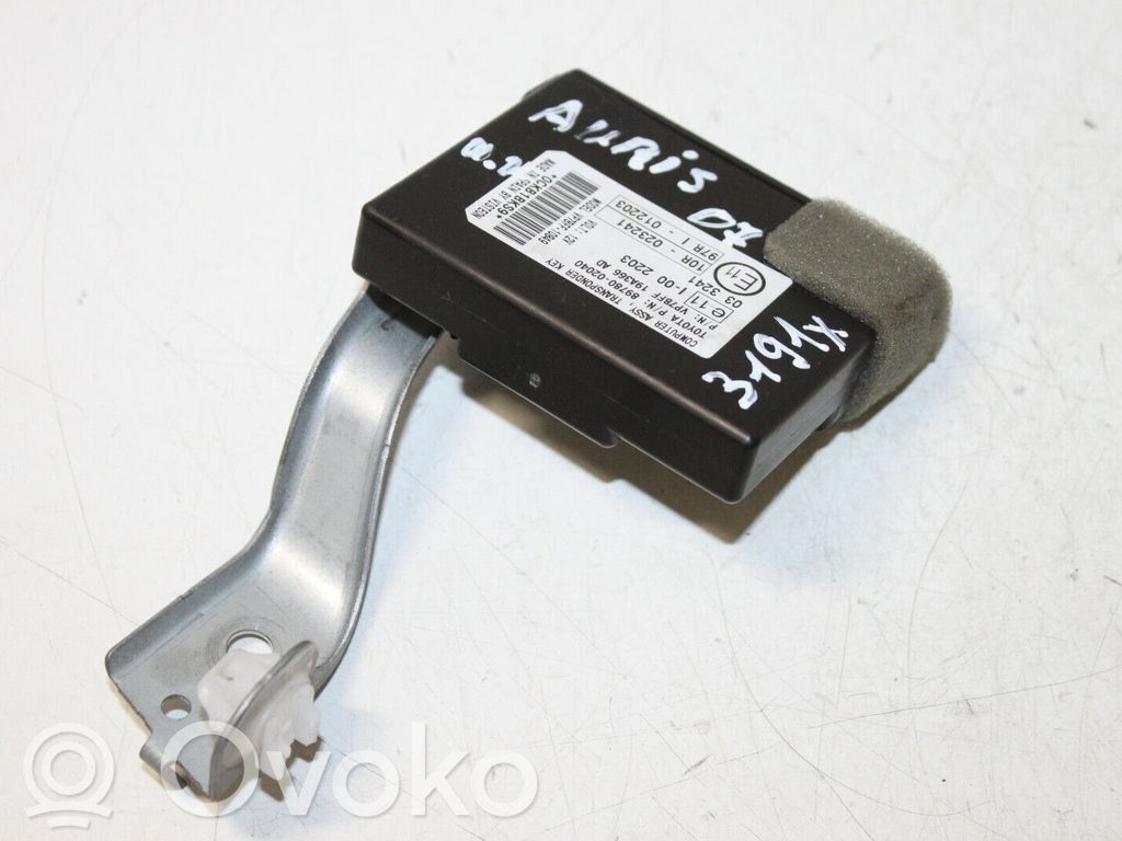 Toyota Auris 150 Immobilizer control unit/module 