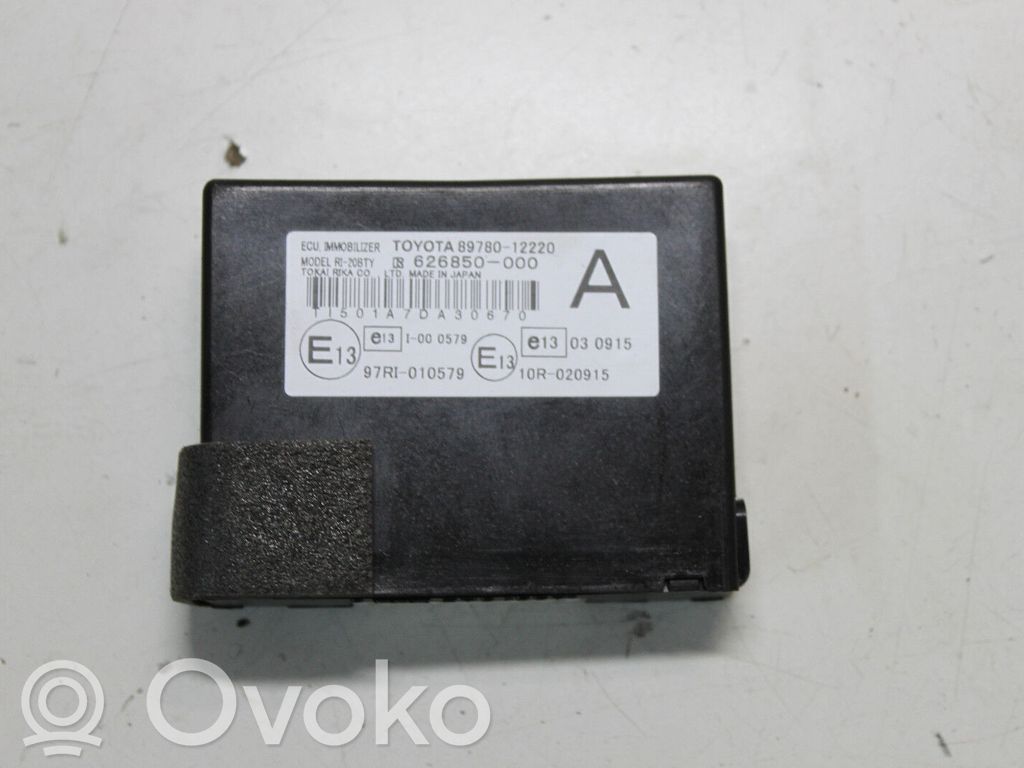 Toyota Corolla E140 E150 Immobilizer control unit/module 