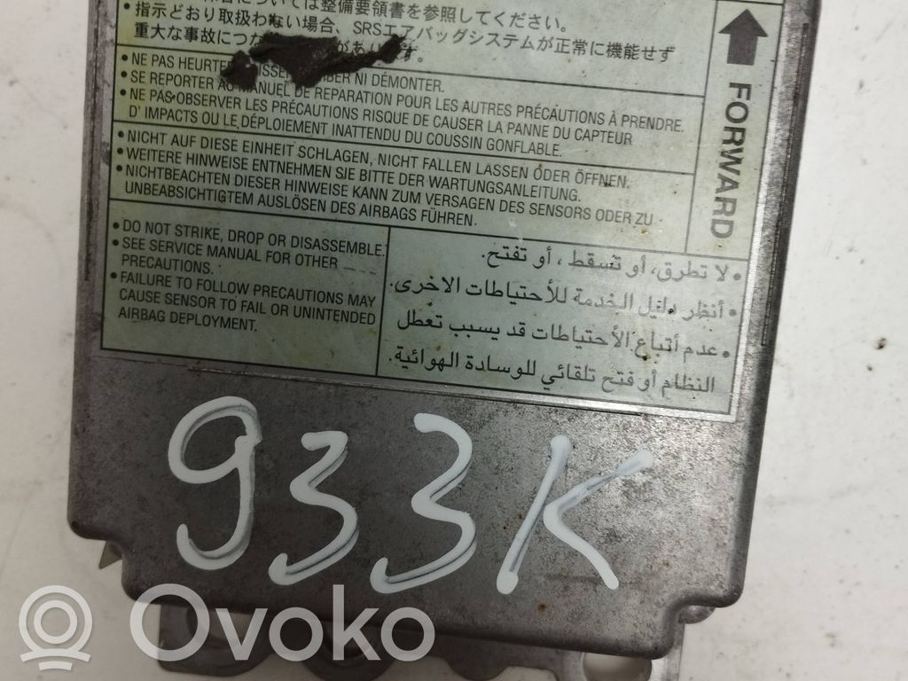 Infiniti EX Airbag control unit/module 