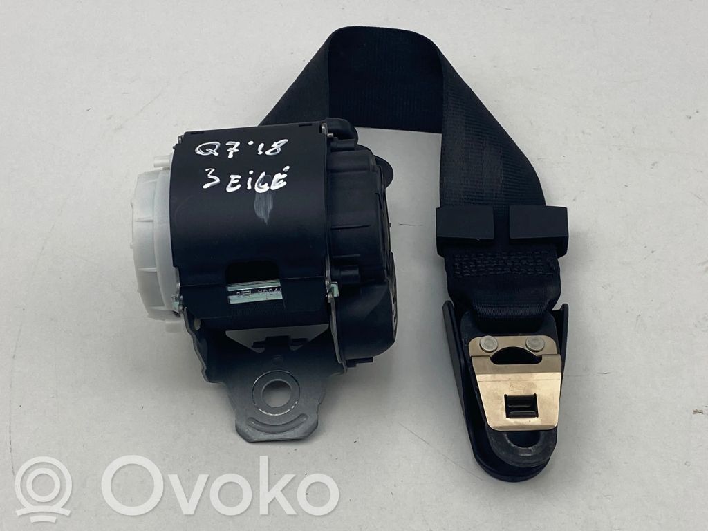 Audi Q7 4M Cinturón de la tercera fila de asientos 