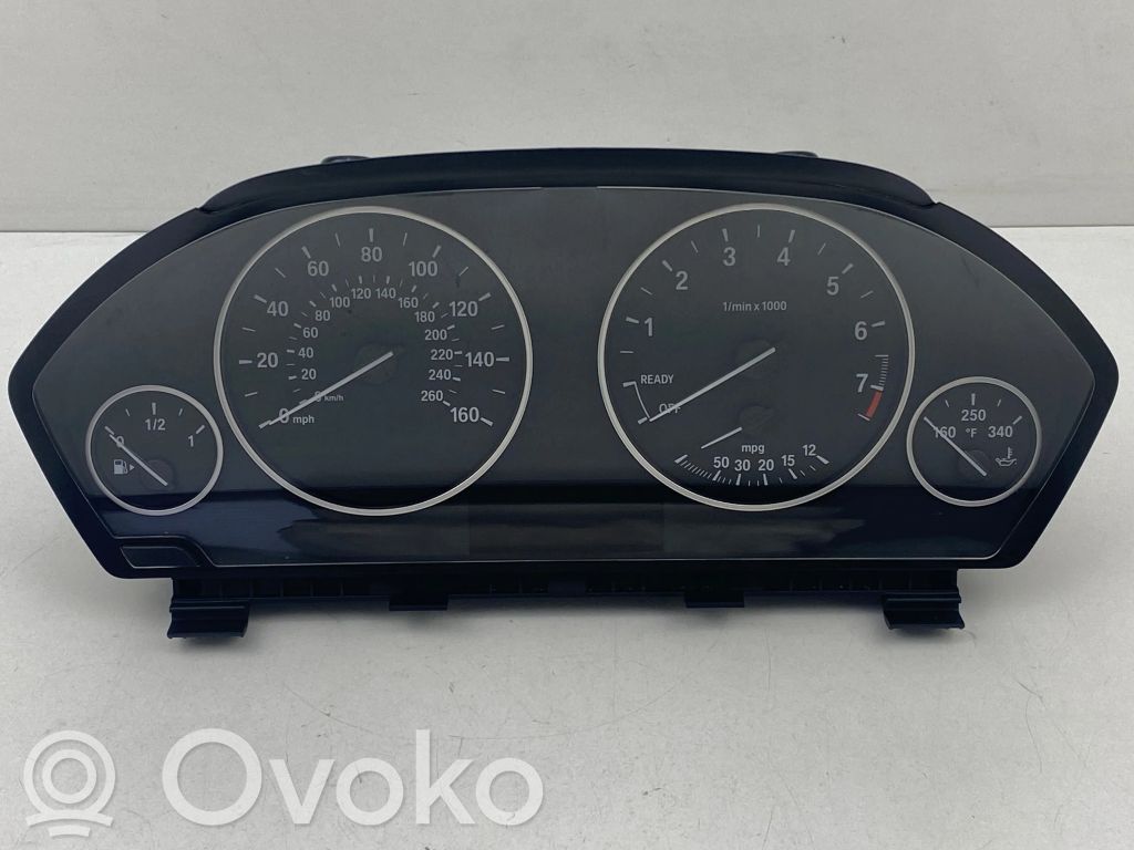 BMW 3 F30 F35 F31 Spidometrs (instrumentu panelī) 