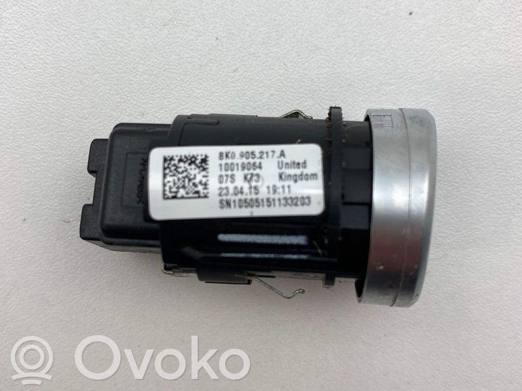Audi A5 Sportback 8TA Engine start stop button switch 