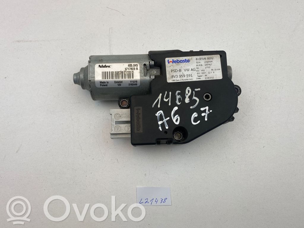 Audi A6 S6 C7 4G Moottori/käyttölaite 