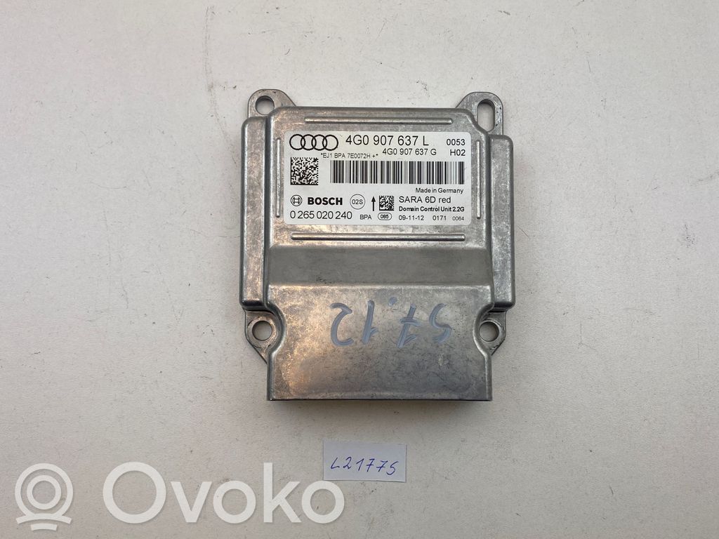 ESP (stability system) control unit   4G0907637G,020240,4G0907637L