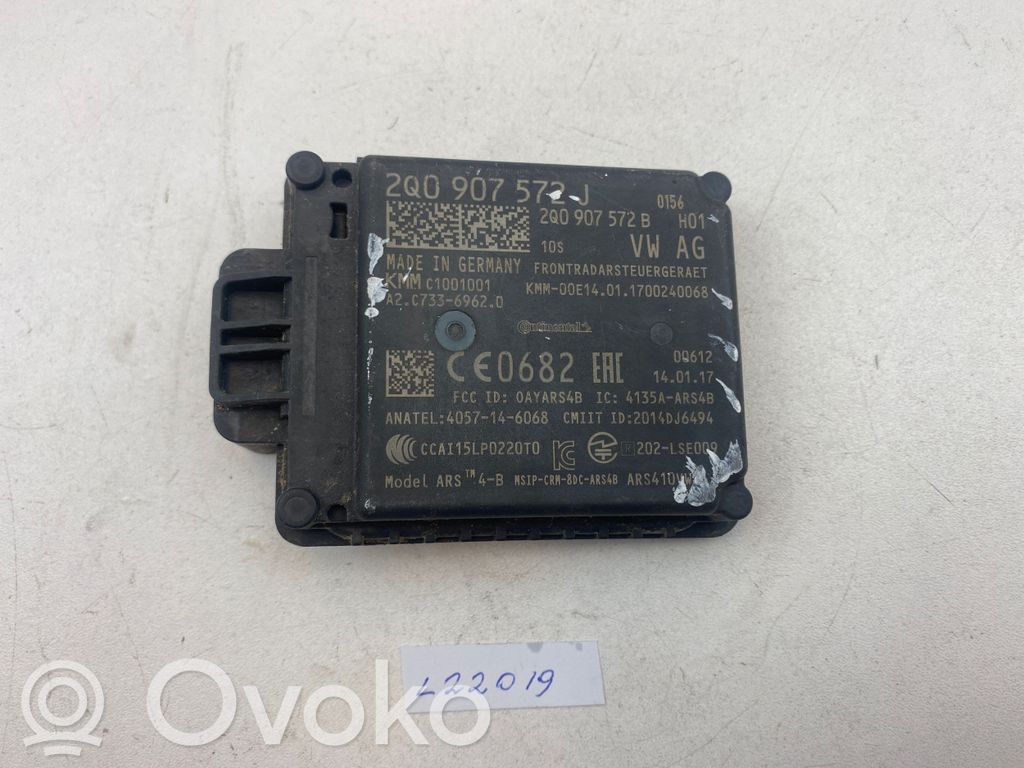 Sensor de radar Distronic   2Q0907572J,C1001001,A2C73369620,2Q090757