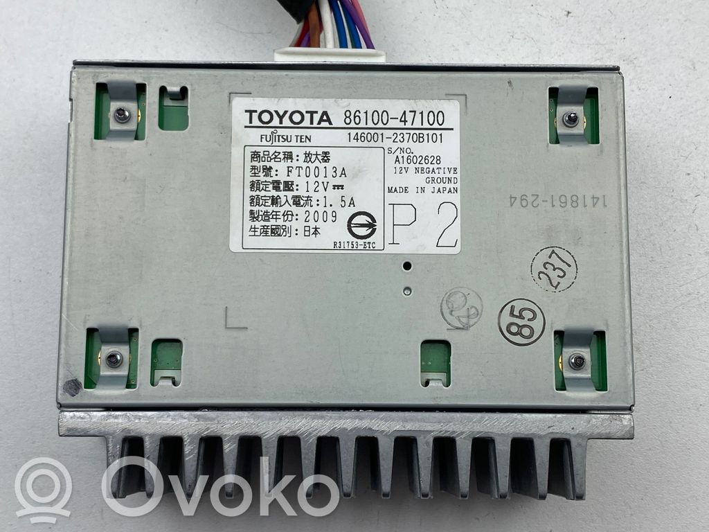 Toyota Prius (XW30) Sound amplifier 