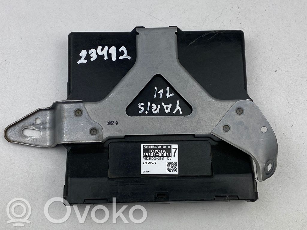 Toyota Yaris Engine control unit/module 