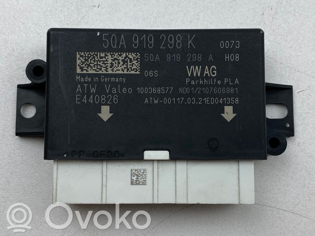 Volkswagen Arteon Parking PDC control unit/module 