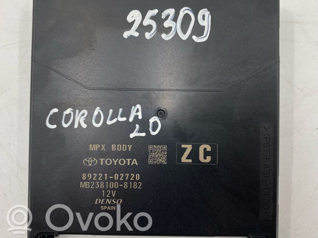 Toyota Corolla E210 E21 Fuse box set 