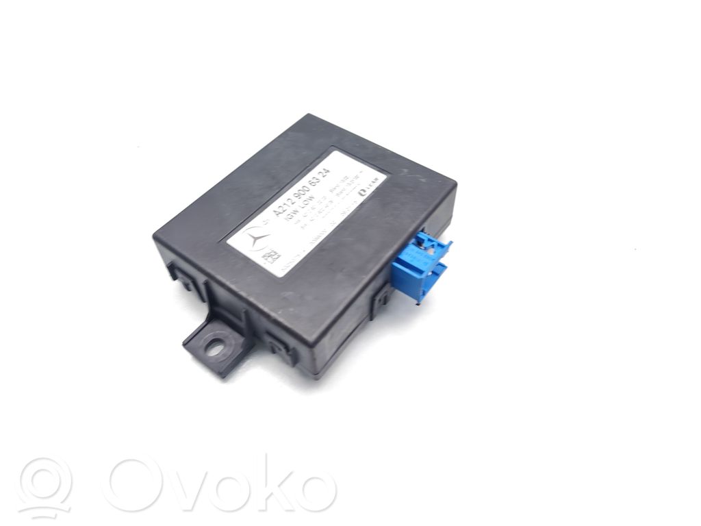 Mercedes-Benz E W212 Module de passerelle 