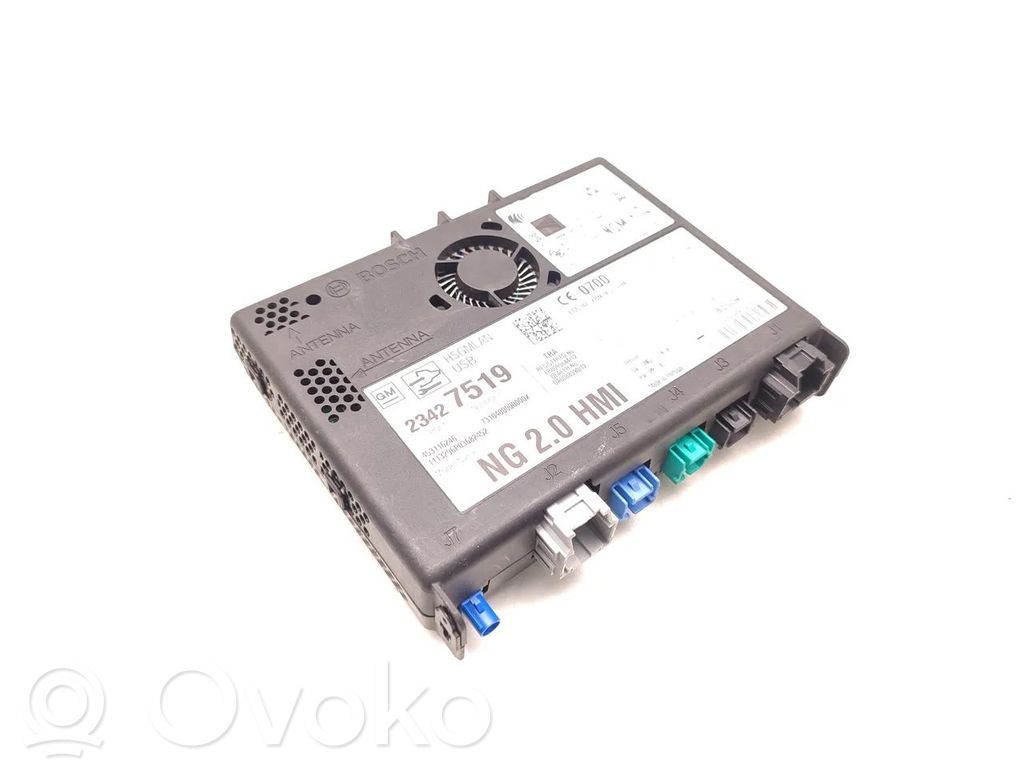 Opel Insignia A GPS navigation control unit/module 