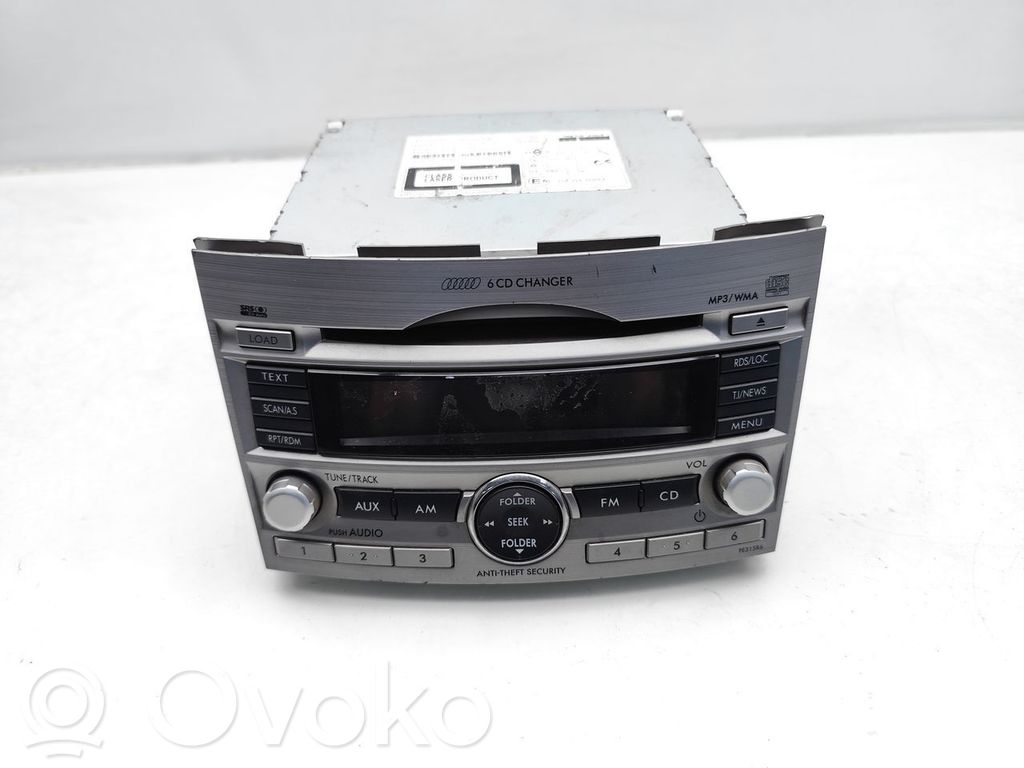 Panel / Radioodtwarzacz CD/DVD/GPS   86201AJ310,CQEF1872AD