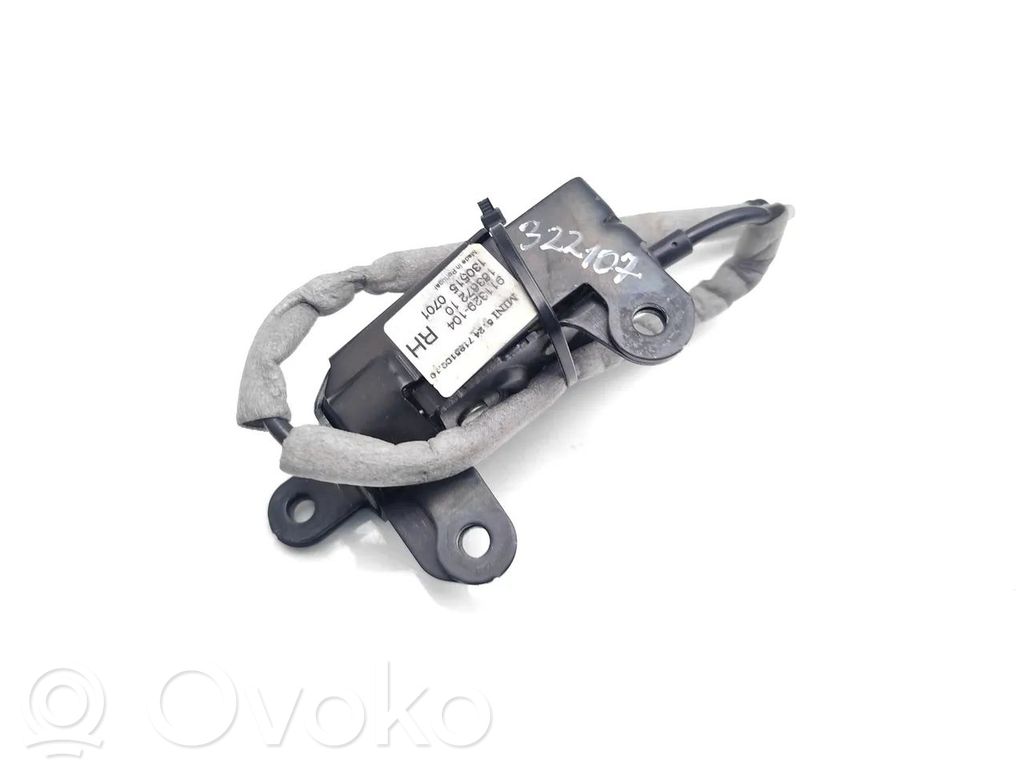 Mini One - Cooper Coupe R56 Seat back rest lock catch 