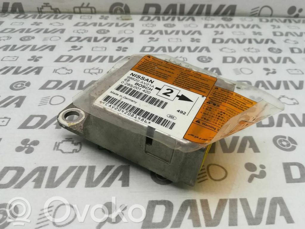 Nissan Primera Centralina/modulo airbag 