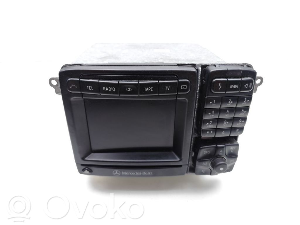 Mercedes-Benz S W220 Unitate principală radio/CD/DVD/GPS 