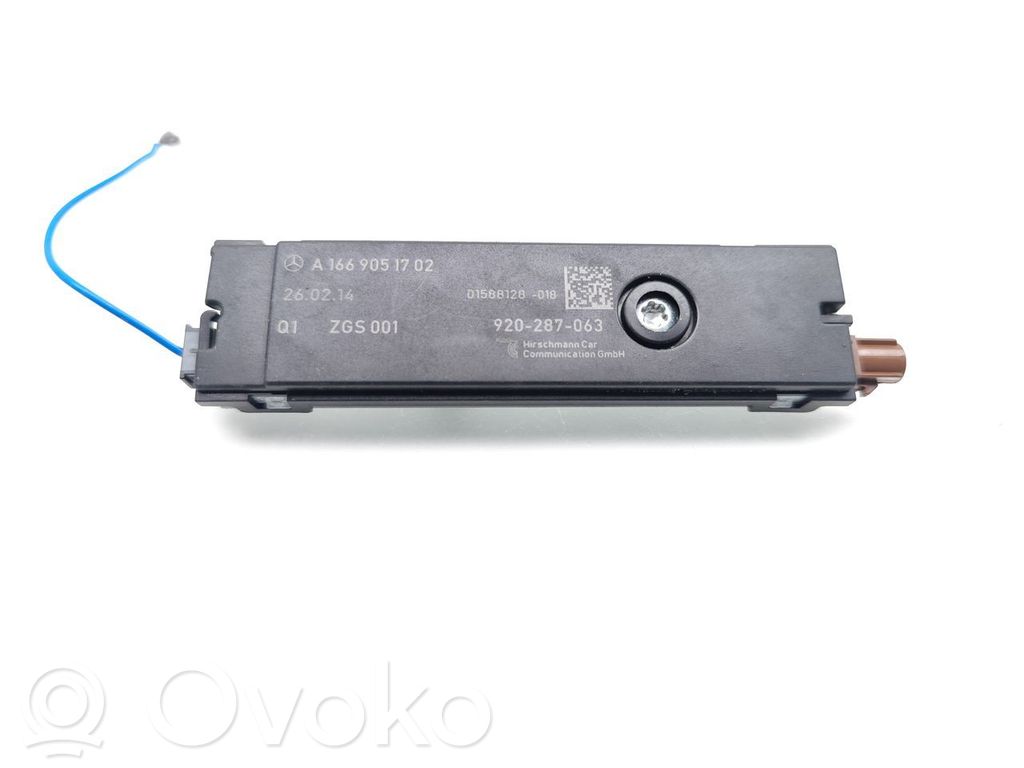 Mercedes-Benz A W176 Amplificatore antenna