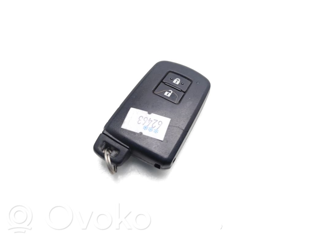 Toyota Auris E180 Ignition key/card 
