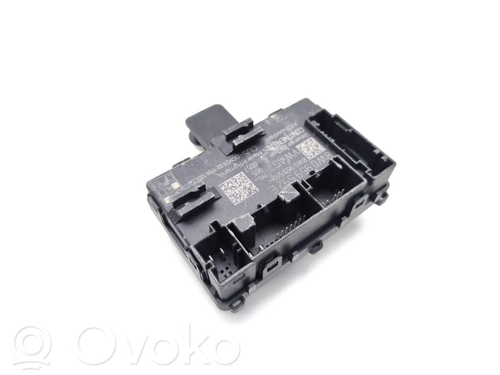 Unité de commande module de porte   8W0959592E,8W0959592,A2C7466601600
