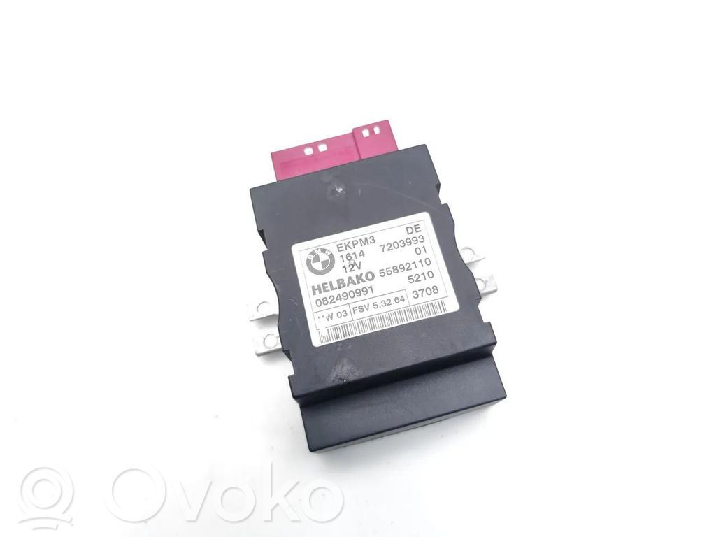 Unité de commande / module de pompe à carburant   7203993,16147203993,55892110