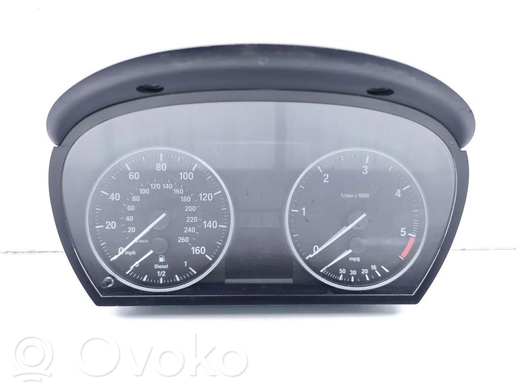 BMW 3 E90 E91 Geschwindigkeitsmesser Cockpit 