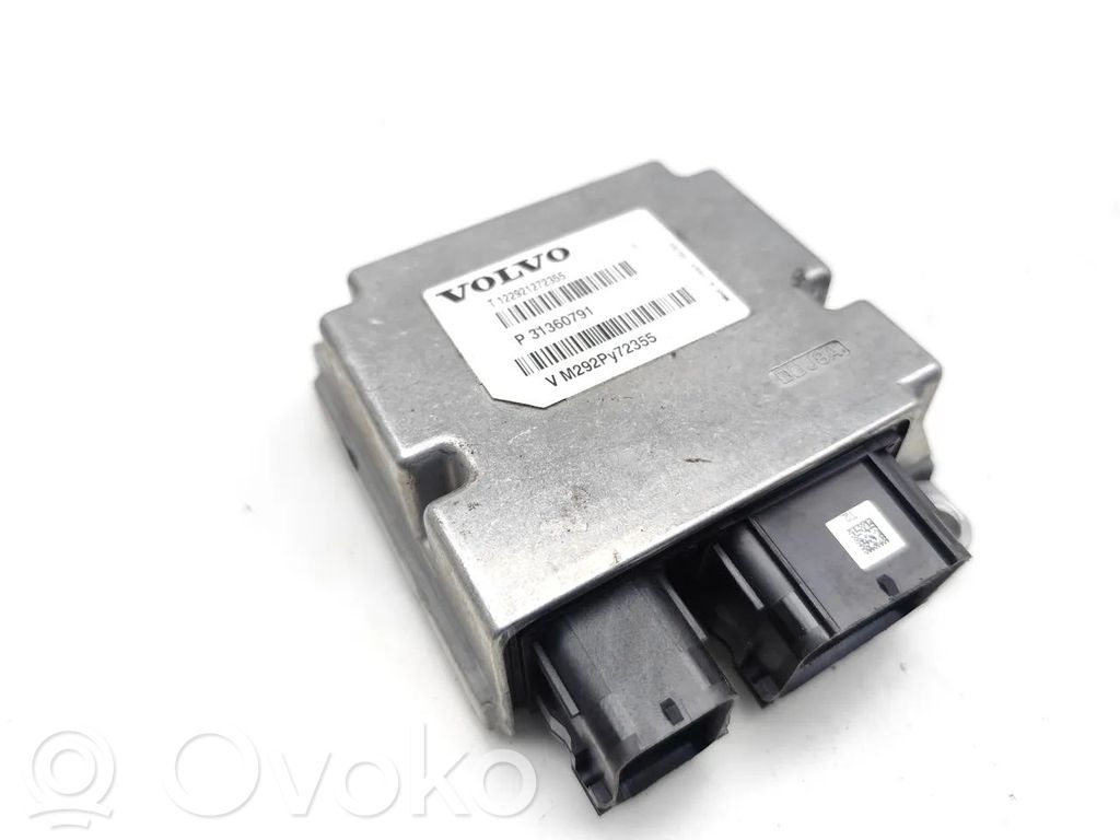 Airbag control unit/module   31360791,P31360791