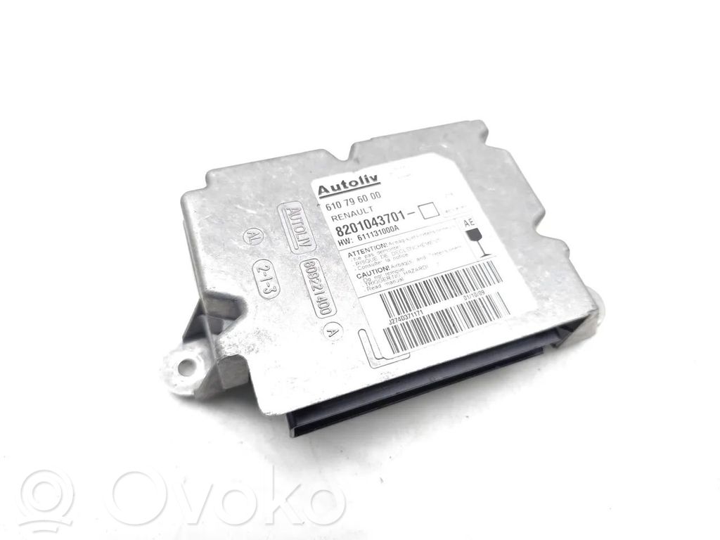 Renault Clio III Airbag control unit/module 