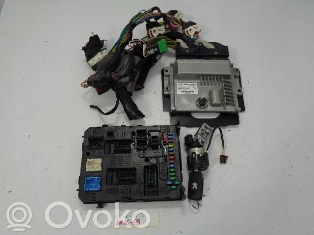 Peugeot 3008 I Engine ECU kit and lock set 