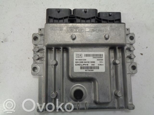 Peugeot 508 Engine control unit/module 